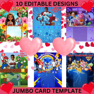 Valentines Day Jumbo Cards