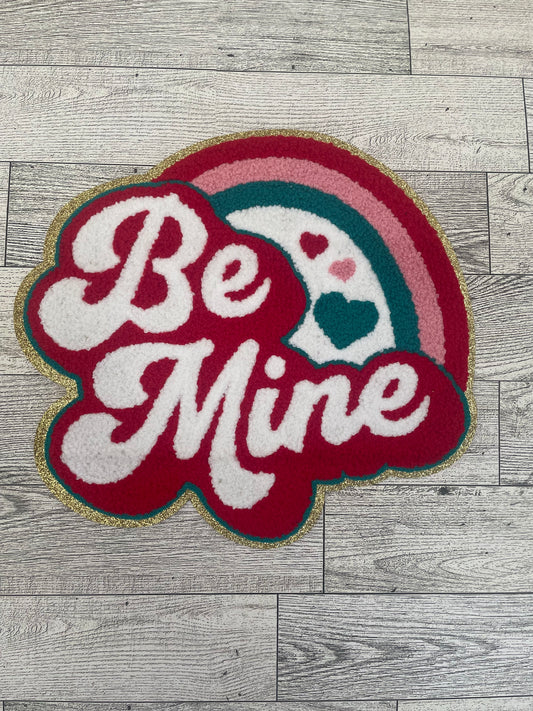 Be Mine Chenille Patch